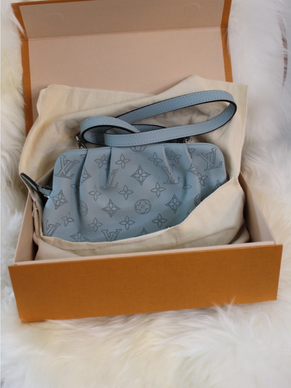 Louis Vuitton Scala Mini Mahina Shoulder Bag